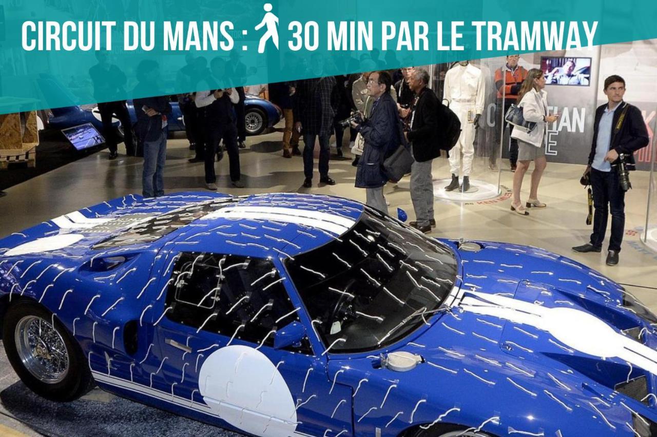 Ferienwohnung Tramway 8 JAURES Cosy proche gare Le Mans Exterior foto